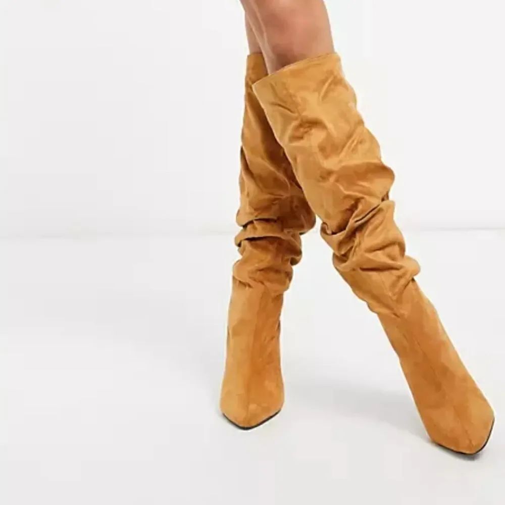 BRAND NEW JUSTFAB CARMEN SUEDE OVER THE KNEE WOMEN"S BOOT